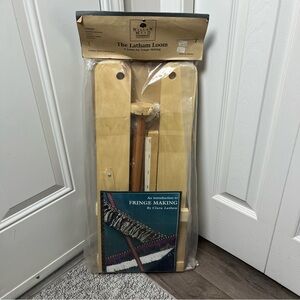 Wooden Latham Loom for Fringe Making